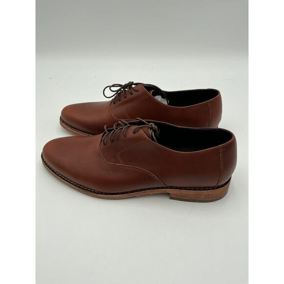 Nisolo \'Everyday\' Brown Leather Oxford Brandy Shoe Size 10 main image 6